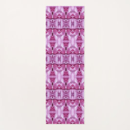 Tapis De Yoga Rose croisé Ikat 2