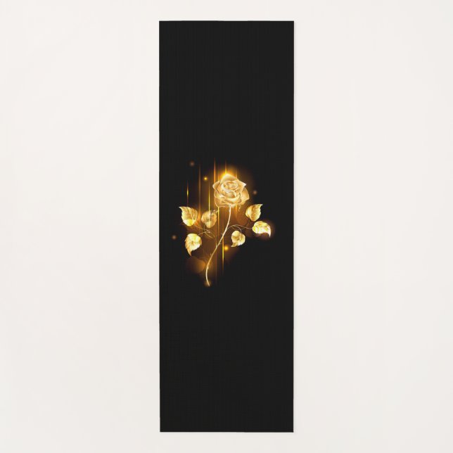 Tapis De Yoga Rose d'or ( rose d'or ) (Devant)