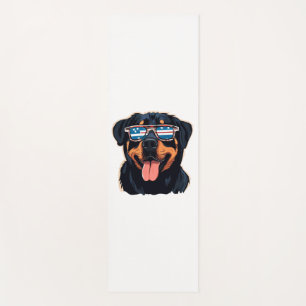 Tapis De Yoga Rottweiler Puppy