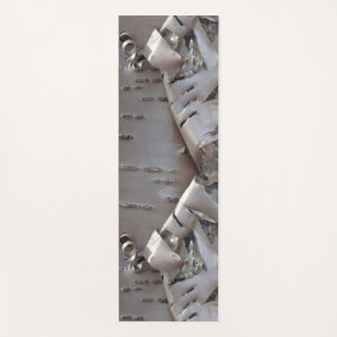 Tapis de Yoga Rustique en Écorce de Bouleau Frisé