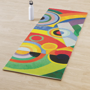 Tapis De Yoga Rythme, Joie de Vivre par Robert Delaunay