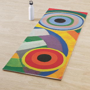 Tapis De Yoga Rythme, Joie de Vivre par Robert Delaunay