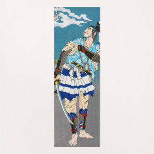 Tapis De Yoga Samurai tenant un Katana, Tsukioka Yoshitoshi