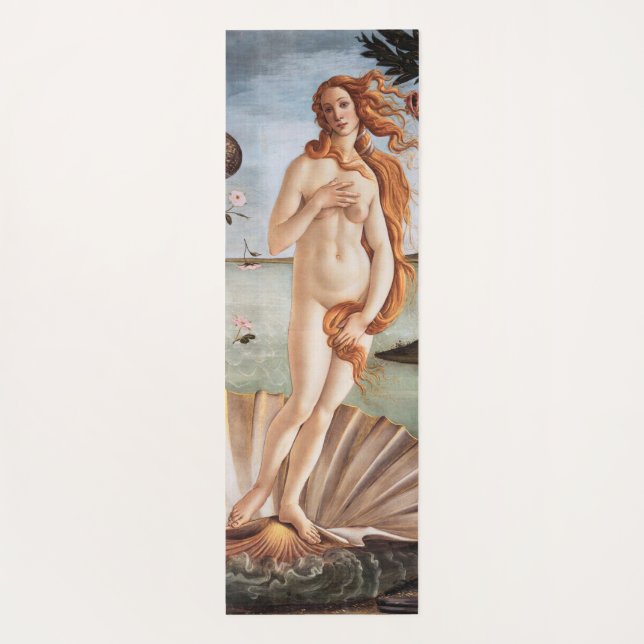 Tapis De Yoga Sandro Botticelli - Naissance de Vénus (Dos)