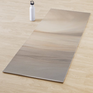 Tapis De Yoga Sepia Serenity : Tons Tranquilles