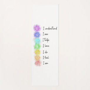 Tapis De Yoga Sept chakras