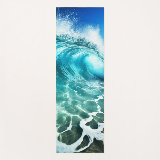 Tapis De Yoga Serene Wave Yoga Mat (Devant)