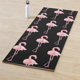 Tapis De Yoga Série de Flamants roses d'appel d'offres Conceptio