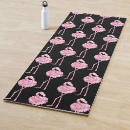 Tapis De Yoga Série de Flamants roses d'appel d'offres Conceptio