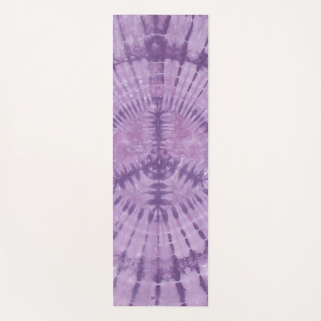 Tapis De Yoga Signes de paix Tie Dye (Devant)