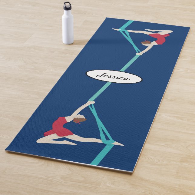 Tapis De Yoga Soies aériennes (En situation)