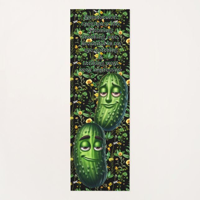 Tapis De Yoga Spectaculaire : Spécifications de définition ・ tac (Devant)