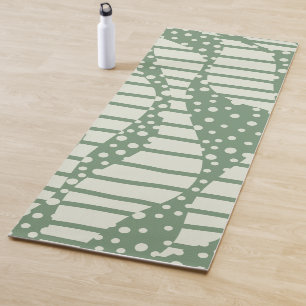 Tapis De Yoga Spots et bandes 2 - Vert