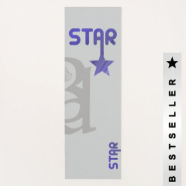 Tapis De Yoga STAR Yoga Mat Fitness Trend Abstrait Lavender Viol
