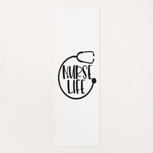 Tapis De Yoga Sticker de vie infirmière amour