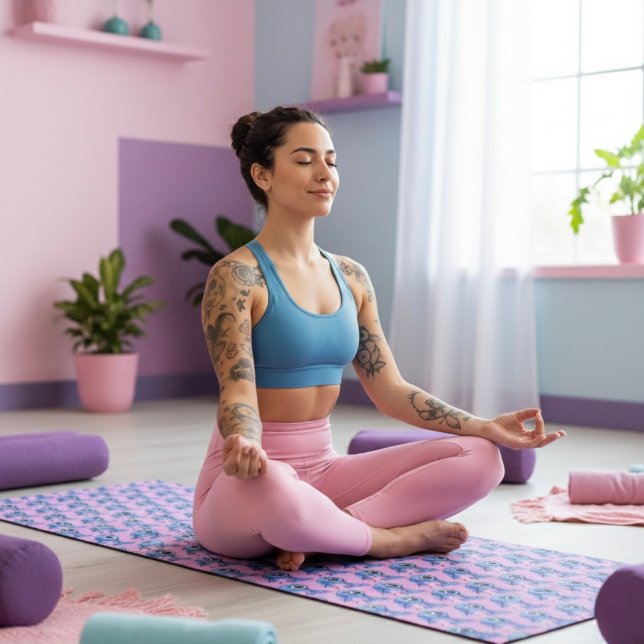 Tapis De Yoga Stitch Yoga Mat (Créateur téléchargé)