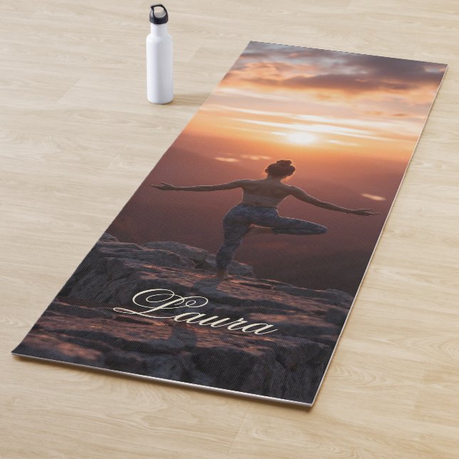 Tapis De Yoga Sunrise Serenity Yoga Mat (En situation)