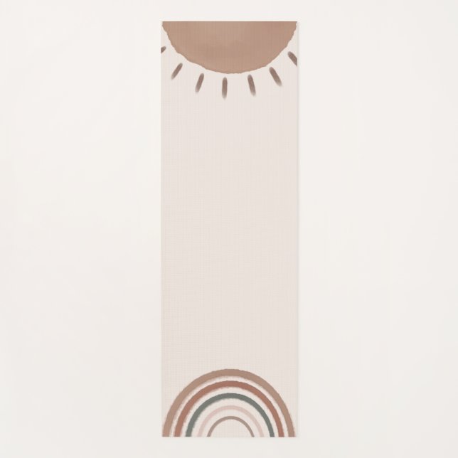 Tapis De Yoga Sunshine & Rainbows Yoga Mat (Devant)