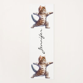 Tapis De Yoga Super Cute Chat Yoga Mat