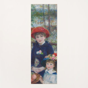 Tapis De Yoga Sur la terrasse, portrait impressionniste, Renoir