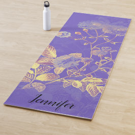 Tapis De Yoga Sweet PURPLE Yoga Mat personnalisé
