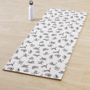 Tapis De Yoga Tabby chats faisant yoga Yoga Mat