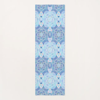 Tapis De Yoga "Tapis de yoga 'Rose de Célestite'"