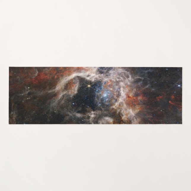 Tapis De Yoga Tarantula Nebula Image de JWST (Devant (Horizontal))