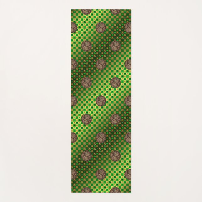 Tapis De Yoga Taurus & Dragon Terre (Devant)