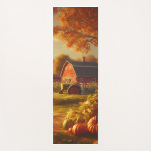 Tapis De Yoga Thanksgiving/Automne/Automne/Automne sur la ferme