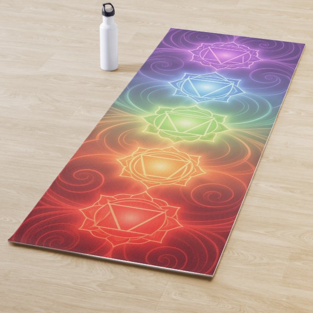 Tapis De Yoga The 7 Chakras´9 (En situation)