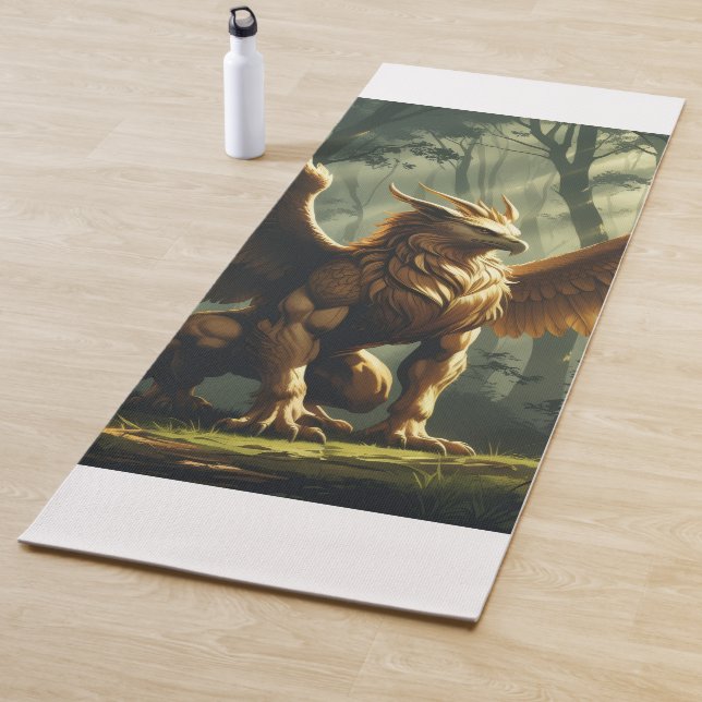 Tapis De Yoga Thème Griffin (En situation)