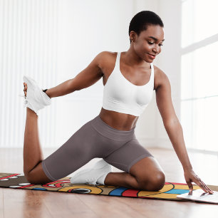 Tapis De Yoga tiki hawaïen