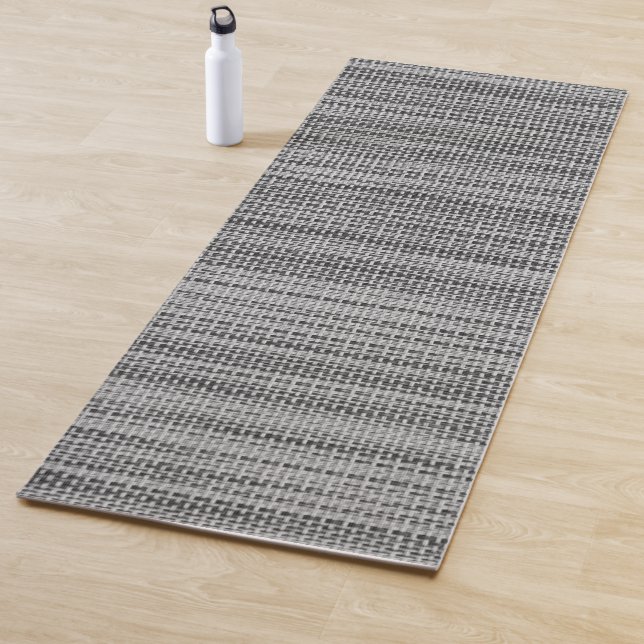 Tapis De Yoga Tissu gris (En situation)