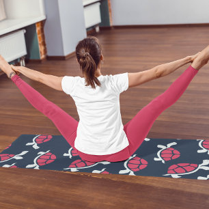Tapis De Yoga Tortue rouge