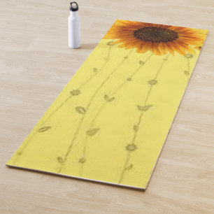 Tapis de yoga Tournesol