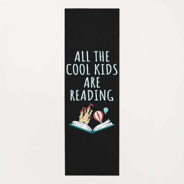 Tapis De Yoga Tous Les Enfants Cool Lisent II (Devant)