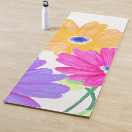 Tapis De Yoga Trio of Joy: Bright Floral 