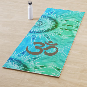 Tapis De Yoga Trippy ohm symbole yoga mat