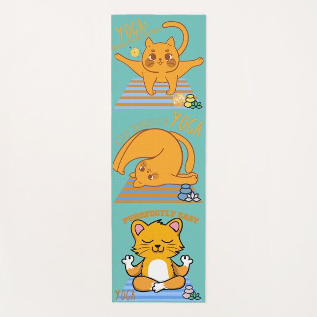 Tapis De Yoga Trois chats Yoga Mat (Devant)
