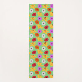 Tapis De Yoga Tropical Blossom