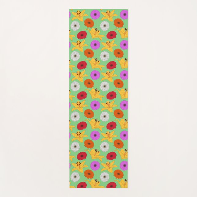 Tapis De Yoga Tropical Blossom (Devant)