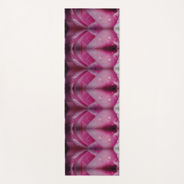 Tapis De Yoga Tulipe rose Ikat 5 Recoleta (Devant)