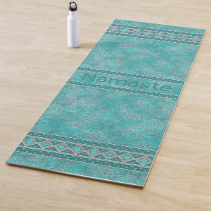 Tapis De Yoga Turquoise de sud-ouest personnalisée