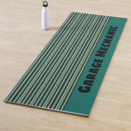 Tapis De Yoga Un Garage Mécanique Projet Mat de Travail