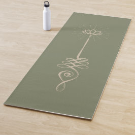 Tapis De Yoga Unalome Arrière - plan - Sage + Dove Yoga Mat