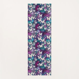 Tapis De Yoga Une série mystique de papillons 5