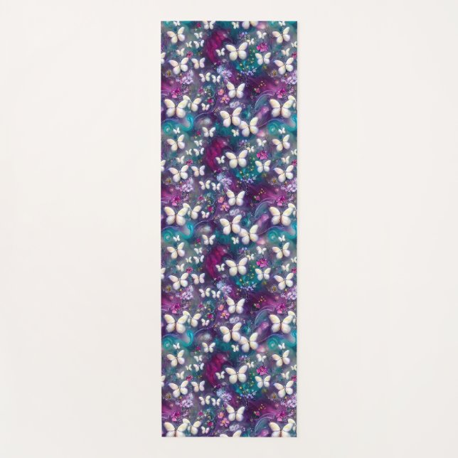 Tapis De Yoga Une série mystique de papillons 5 (Devant)
