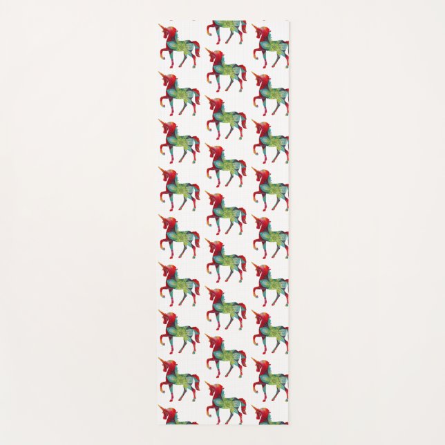 Tapis De Yoga Unicorne Yoga Mat (Devant)