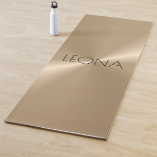 Tapis De Yoga Unique Nacre Métallique Personnalisé Yoga Mat